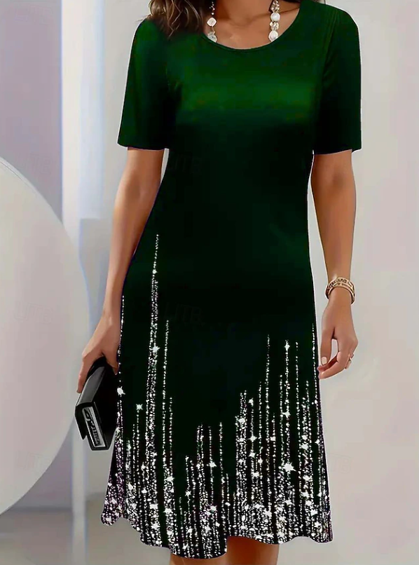 Selene | Elegant Evening Midi Dress 1