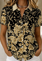 Amelie | Casual Floral Button-Up Shirt 4