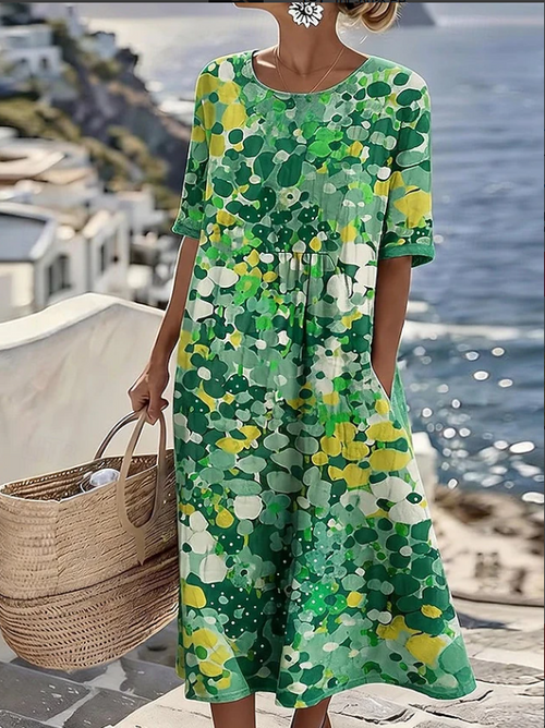 Isadora | Casual Floral Boho Maxi Dress 1
