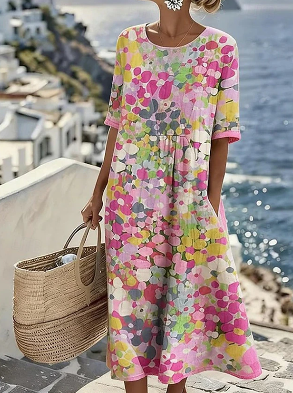 Isadora | Casual Floral Boho Maxi Dress 6