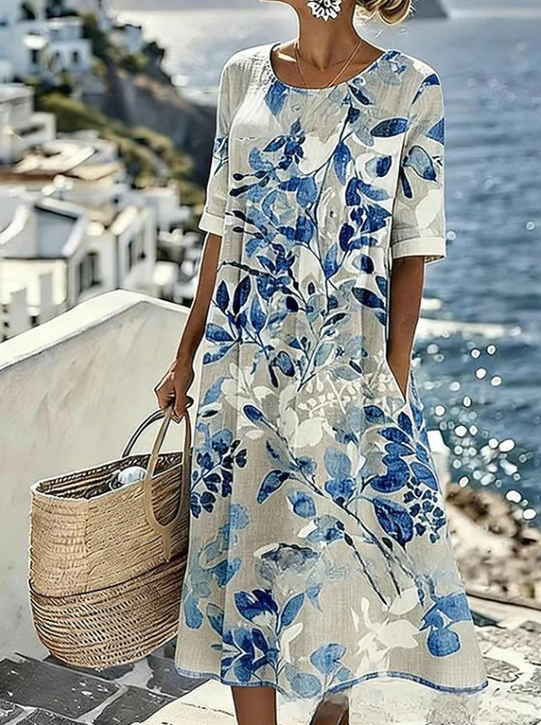 Isadora | Casual Floral Boho Maxi Dress 7