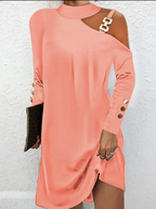 Leighton | Stylish Halter Neck Mini Dress 5