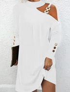 Leighton | Stylish Halter Neck Mini Dress 3