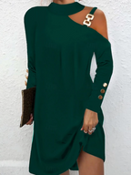 Leighton | Stylish Halter Neck Mini Dress 2