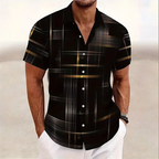 Gregory | Modern Patterned Short-Sleeve Shirt 2