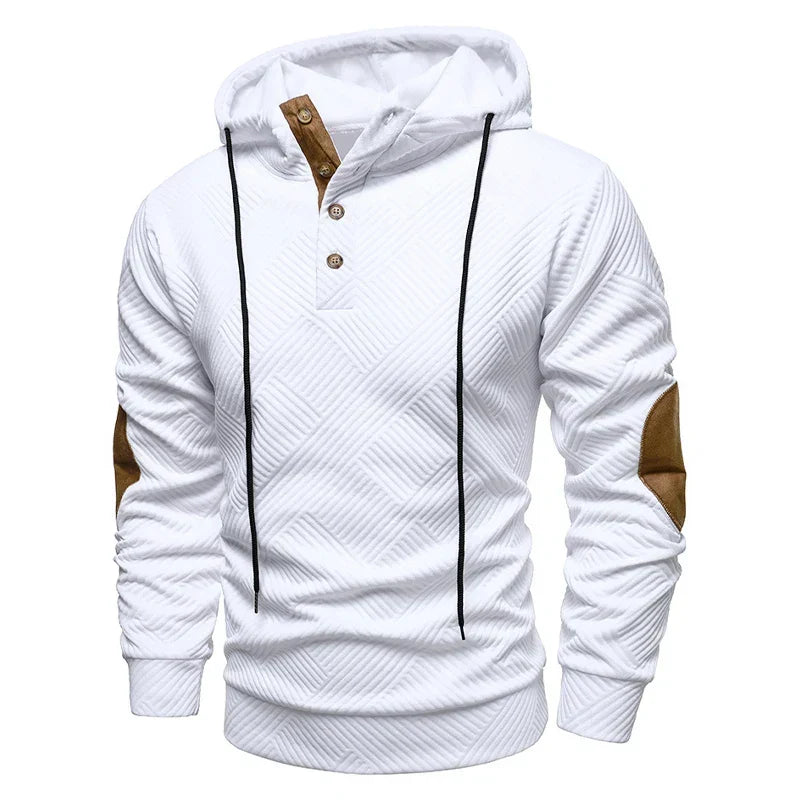 Bradley | Stylish Hooded Button Sweater 5