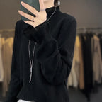 Women's Diamond Knit Pullover with V-Neckline 6