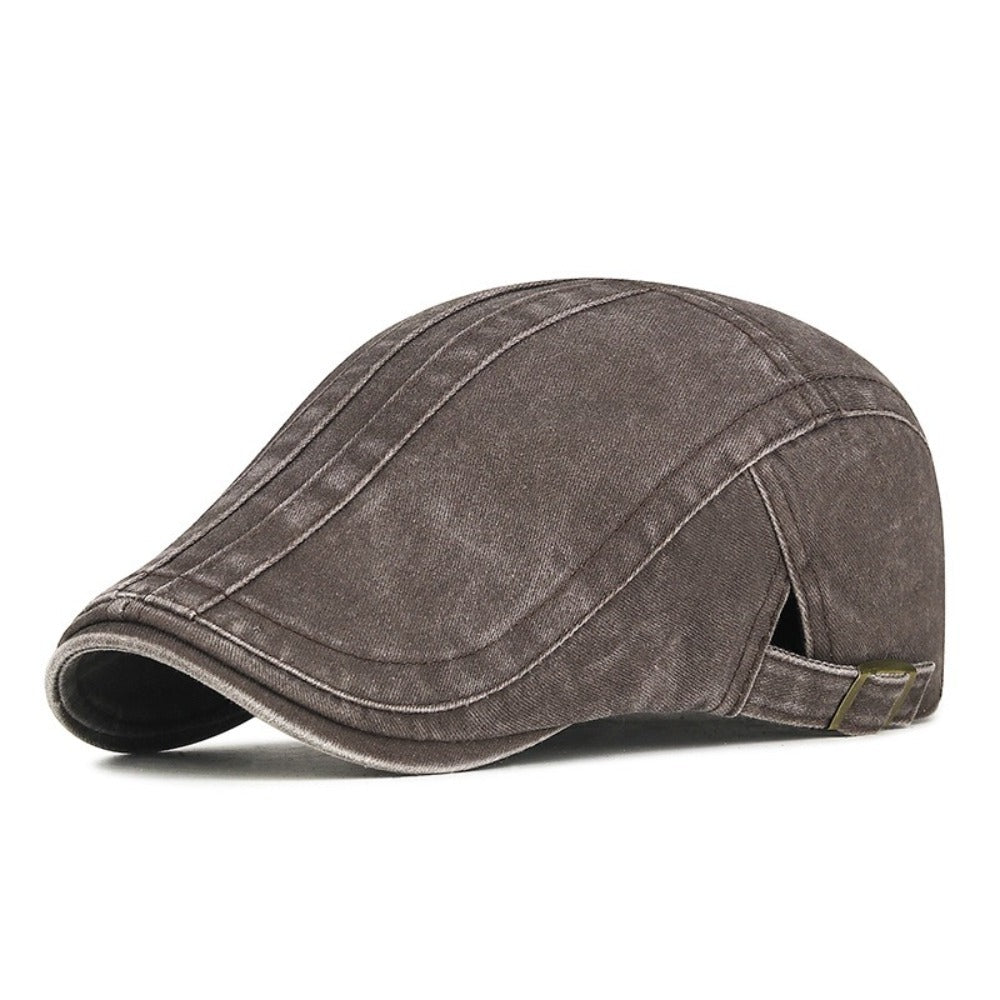Daniel | Vintage Stripe Flat Cap 2