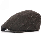 Edward | Heritage Pinstripe Stitch Flat Cap 7