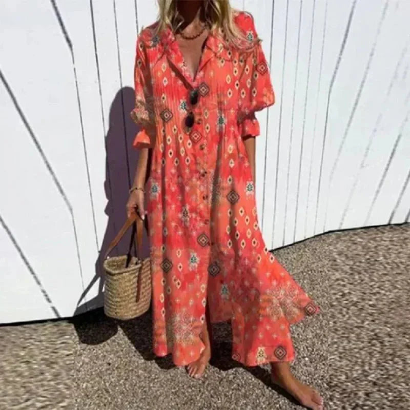 Tracey | Elegant Wide Boho Dress 3