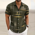 Gregory | Modern Patterned Short-Sleeve Shirt 3