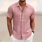 Gregory | Modern Patterned Short-Sleeve Shirt 6