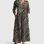 Arabella | Comfortable Geometric Style Dress 2