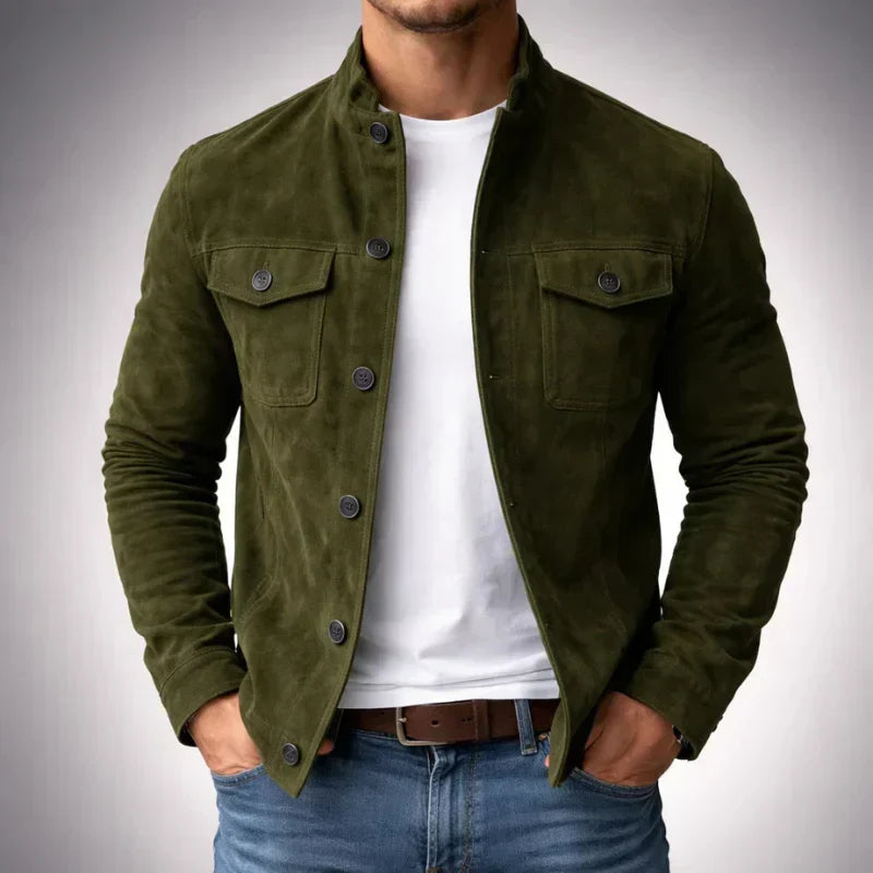 Freddie | Classic Pocket Suede Jacket 1
