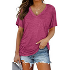 Thea | Classic V-Neck Loose Fit Shirt 9