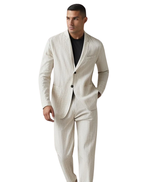 Maximo | Casual Button Cardigan and Pant Set 1