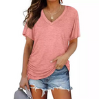 Thea | Classic V-Neck Loose Fit Shirt 4
