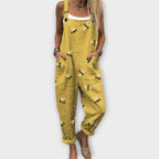 Letitia | Retro Elegant Floral Print Jumpsuit 3