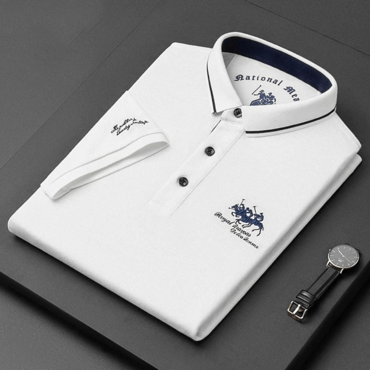 Armelio | Stylish Button-Up Everyday Polo 4