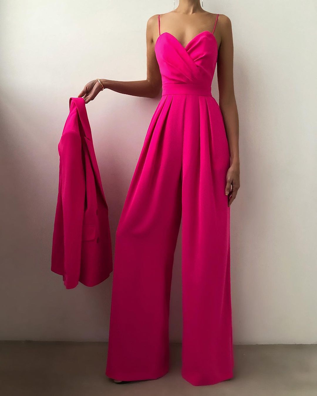 Leanne | Elegant Strapless Evening Jumpsuit 6