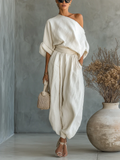 Joanne | Elegant Off-Shoulder 2-Piece Set 1
