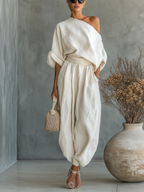Joanne | Elegant Off-Shoulder 2-Piece Set 1