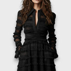 Cornelia | Timeless V-Neck Long Sleeve Dress 2