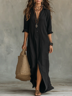 Chantelle | Elegant Silhouette Flattering Maxi Dress 1