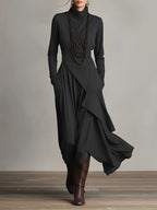 Hattie | Elegant High Neck Maxi Dress 4
