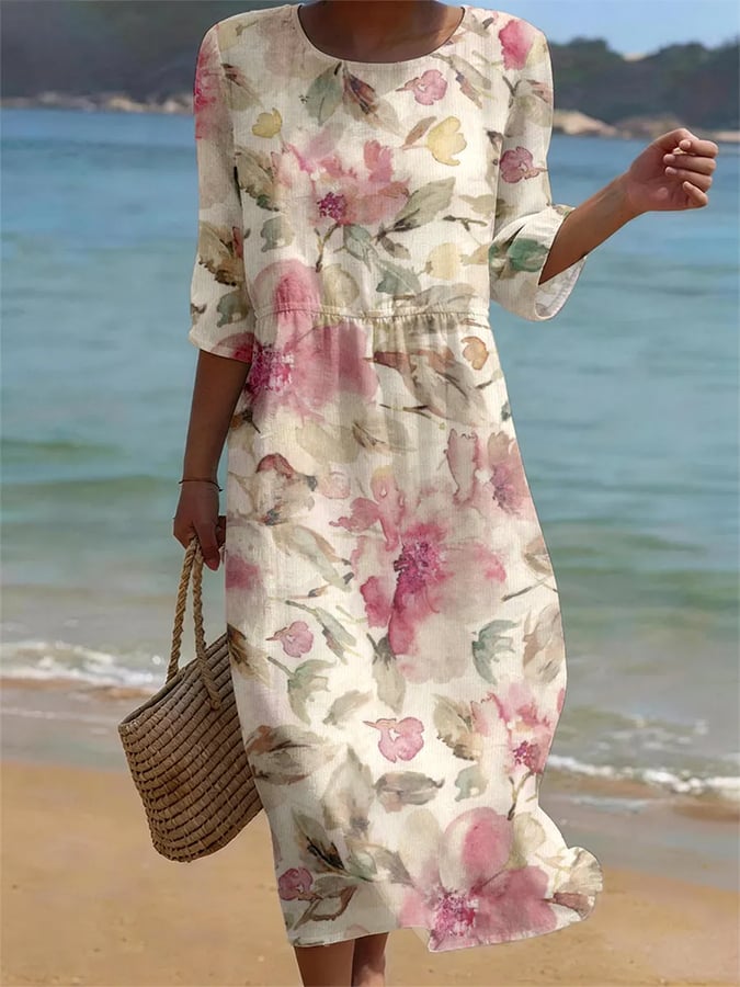 Kylie | Elegant Pattern Dress 1