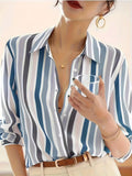 Serena | Striped Button-Up Shirt 4