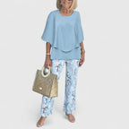 Jacqueline | Sophisticated Loose Two-Piece Set 9