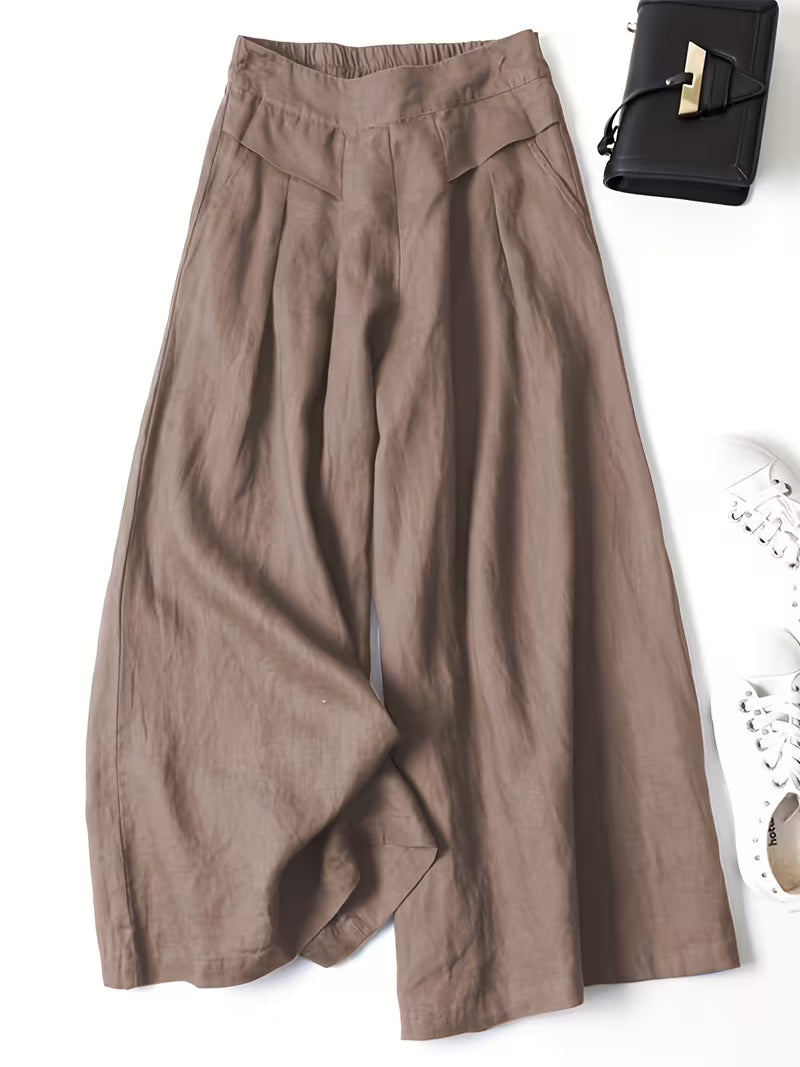 Anya | Breathable Loose Wide-Leg Pants 3
