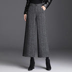 Jenny | Checked Wide-Leg Pants 5