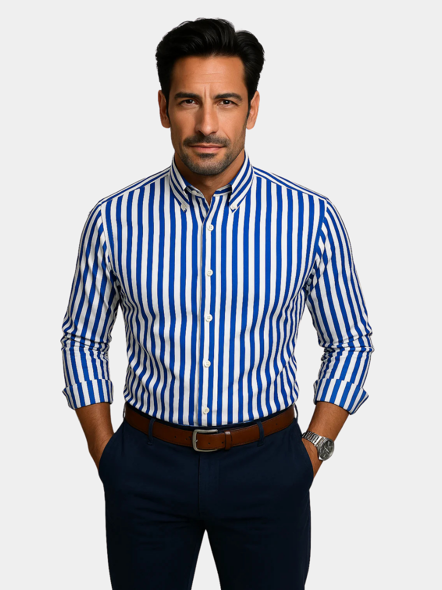 Daniel | Classic Striped Everyday Shirt 1