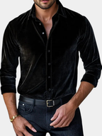 Finlay | Classic Velvet Button Shirt 1