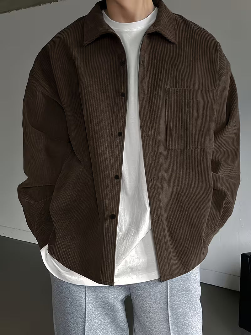 Jaron | Casual Long Sleeve Corduroy Jacket 3