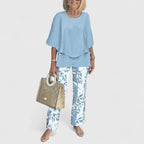 Jacqueline | Sophisticated Loose Two-Piece Set 11