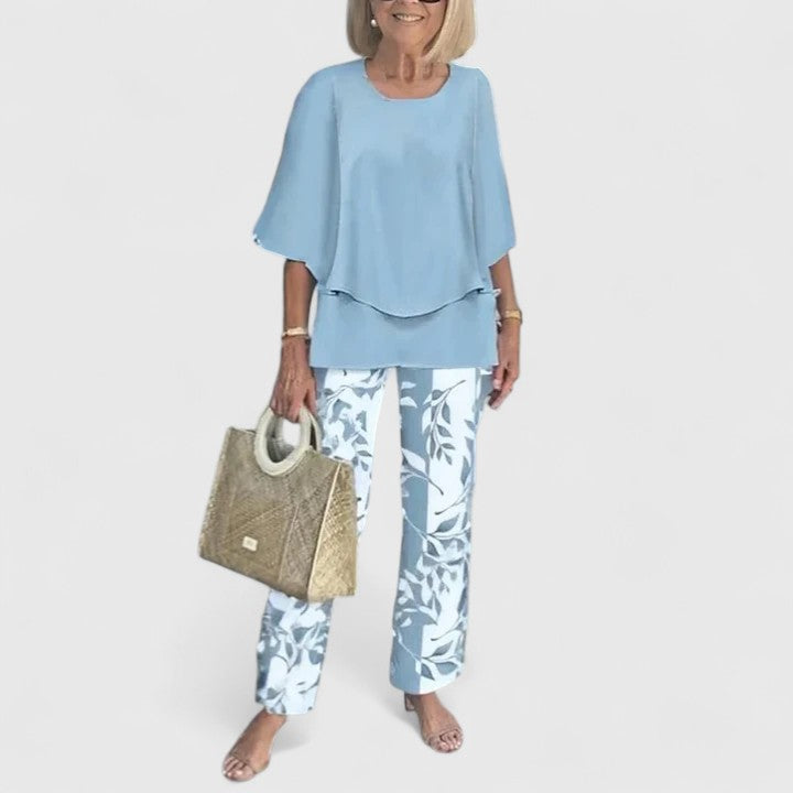 Jacqueline | Sophisticated Loose Two-Piece Set 11