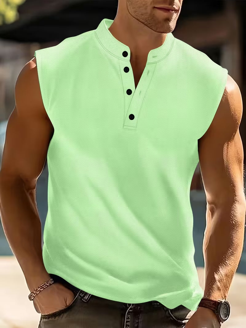 Arthur | Lightweight Breathable Sleeveless T-Shirt 8