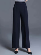 Eviana | Elegant High-Waisted Slant Pocket Pants 8