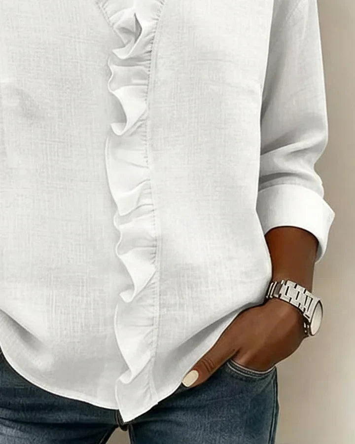 Matilda | Lightweight V-Neck Blouse 9