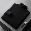 Men's Turtleneck Sweater Long Sleeve Relaxed Fit 2