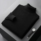 Men's Turtleneck Sweater Long Sleeve Relaxed Fit 2