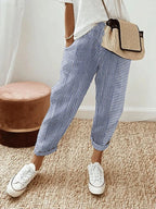 Rosie | Relaxed Striped Summer Pants 2