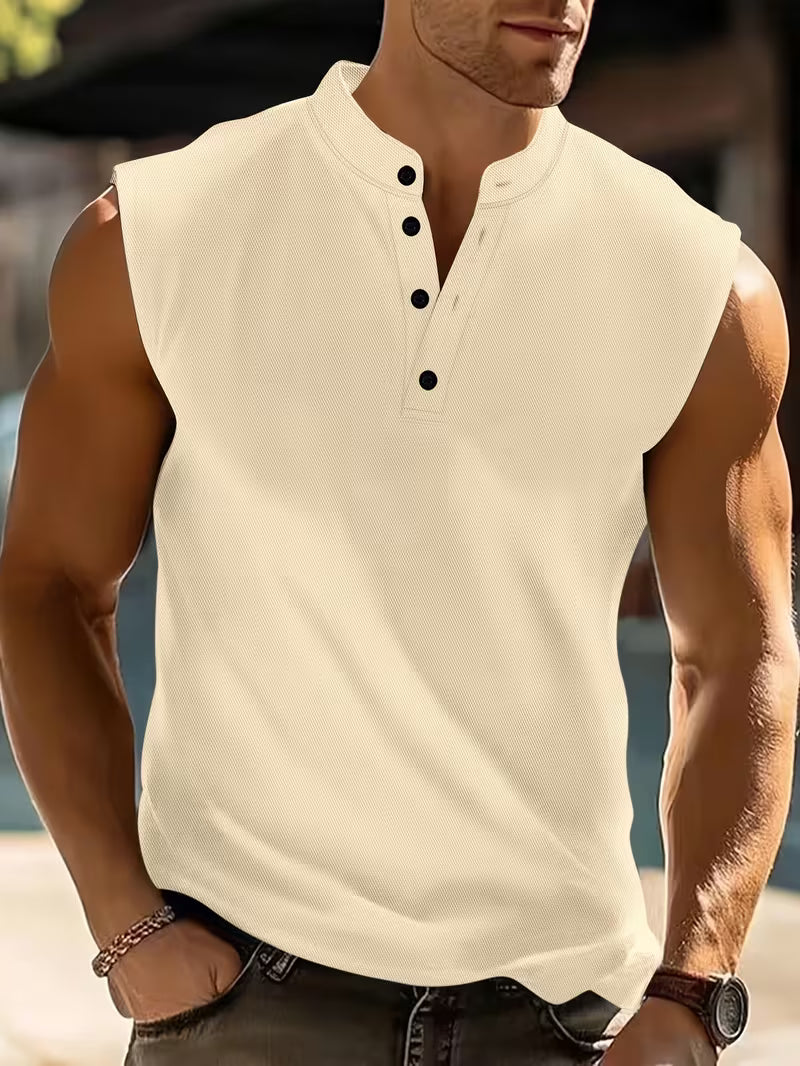 Arthur | Lightweight Breathable Sleeveless T-Shirt 6