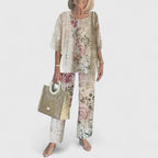 Jacqueline | Sophisticated Loose Two-Piece Set 12