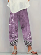 Amanda | Classic Vintage Floral Pants 2