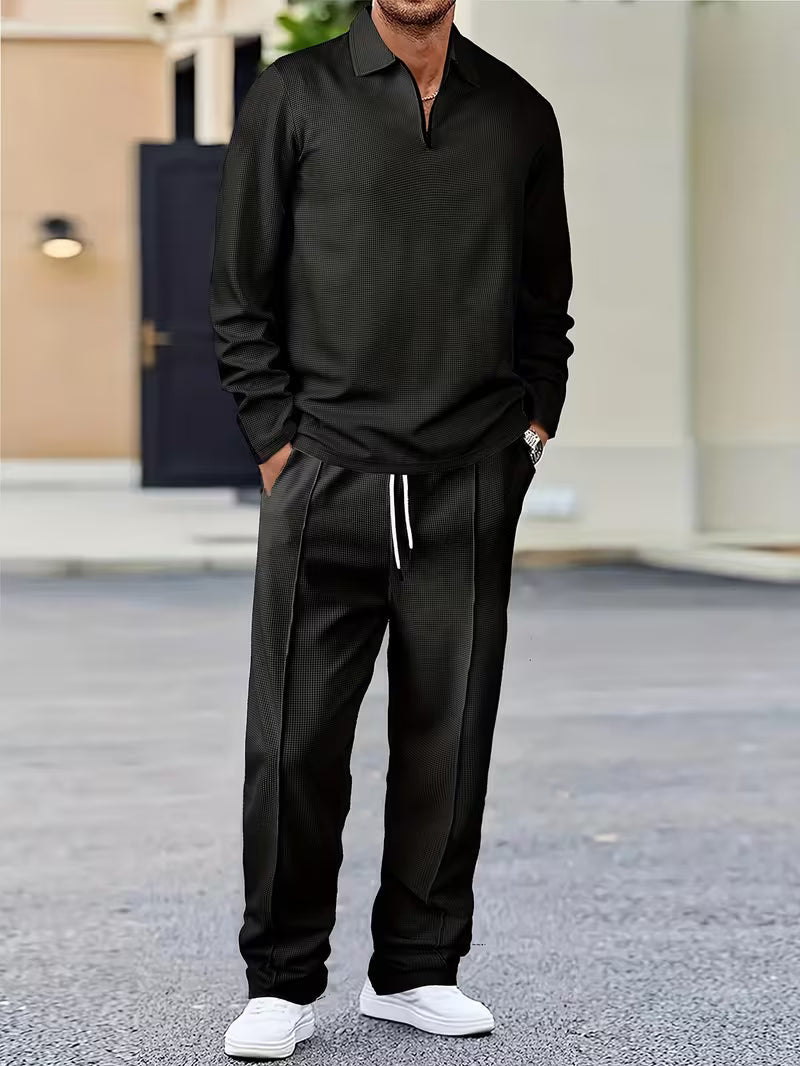 Alfie | Classic Zip Sweater and Pant Set 3