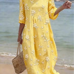 Sophie | Short Sleeve Floral Dress 2